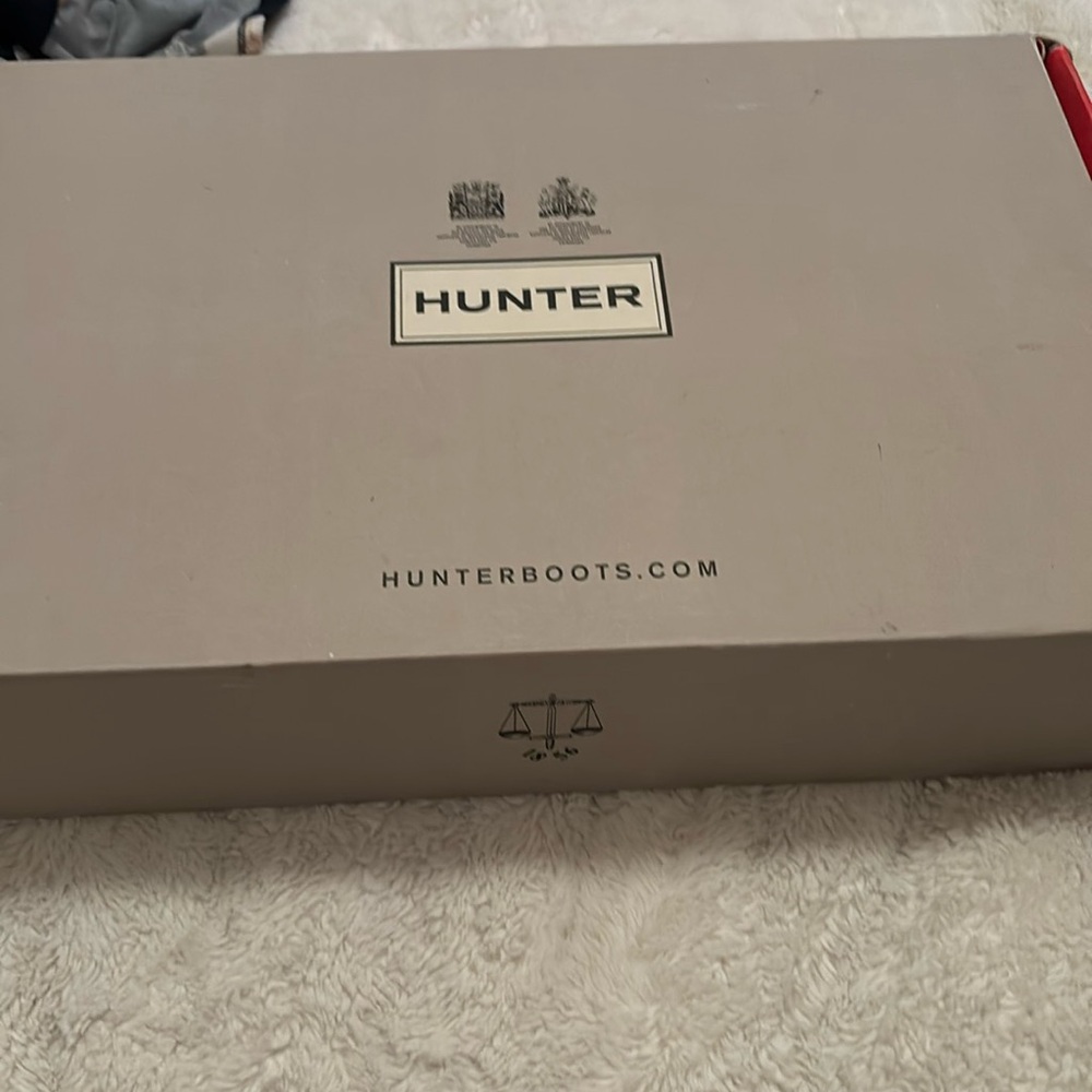 Hunter rain boots